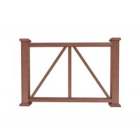 Ограждение из ДПК Е1 терракот Ограждение из ДПК Е1 терракот