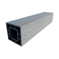 Столб опорный ДПК 125×125 Серый