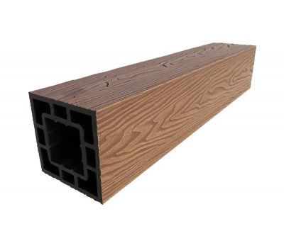 Столб опорный ДПК 125×125 Шоколад от производителя  Deckart (Россия) по цене 2 033 р