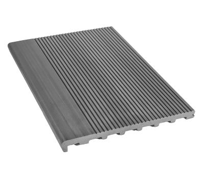 Ступень полнотелая из ДПК Optimum Серый от производителя  Deckart (Россия) по цене 2 100 р