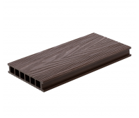 Террасная доска ДПК DUO 3D Коричневый