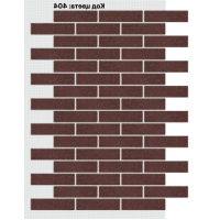 Фасадная система Кирпич 250х65 мм (Однотонный на армирующей сетке) Код цвета: 404 Фасадная система Кирпич 250х65 мм (Однотонный на армирующей сетке) Код цвета: 404