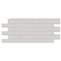 Фасадные панели СЕРИЯ кирпич Модерн Эко - Уайт