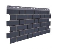 Цокольный сайдинг Кирпич Клинкерный Графит