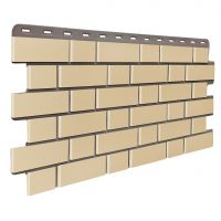 Цокольный сайдинг Кирпич Клинкерный Желтый