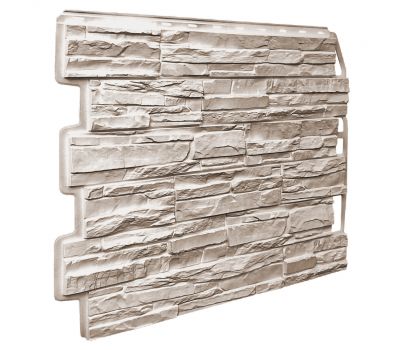 Фасадные панели Скол - Светло- бежевый от производителя  Fineber по цене 565 р