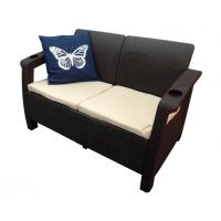 Двухместный диван Sofa Seаt Венге Двухместный диван Sofa Seаt Венге