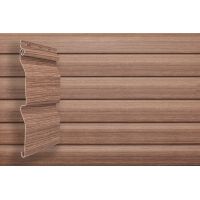 Виниловый сайдинг Корабельный брус Tundra 3.00м - Рябина