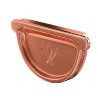 Заглушка универсальная с резиновым уплотнителем Медь 150/100