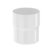 Соединитель трубы RR 20 Мраморно-белый 125/90 Соединитель трубы RR 20 Мраморно-белый 125/90