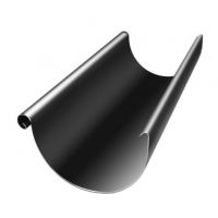 Водосточный желоб 3м Чёрный (RAL 9005) Водосточный желоб 3м Чёрный (RAL 9005)